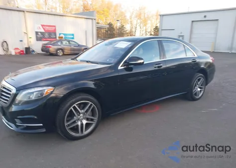 2014 Mercedes-Benz S 550 4Matic from USA, damaged, VIN WDDUG8FB2EA034033